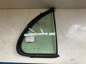 Nissan March K12 2002-2009 RR Door Quarter Glass
