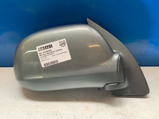 Toyota Granvia KCH10 RF Door Elec Mirror (5 Wire)