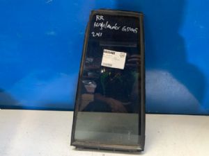 Toyota Highlander GSU40 2010-2013 RR Door Quarter Glass